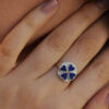 lapis lazuli fashion handmade ring