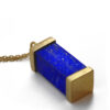 handmade lapis lazuli pendant