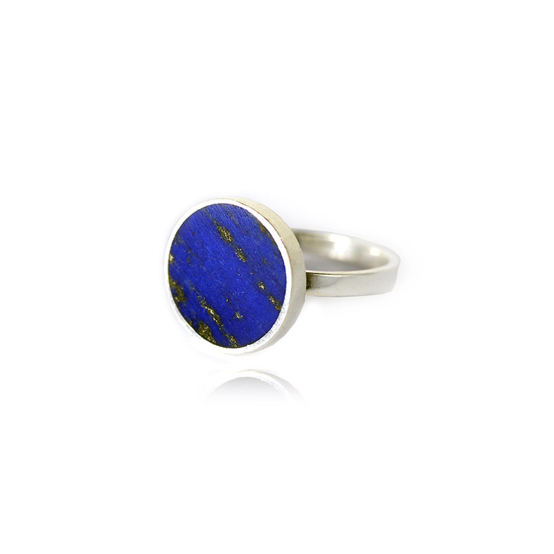 lapis lazuli silver ring