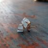 Aquamarine 14kt Gold Stud Earrings - Image 2