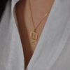 new style handmade necklace gold plated
