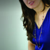 Chain Necklace Lapis Lazuli - Image 2